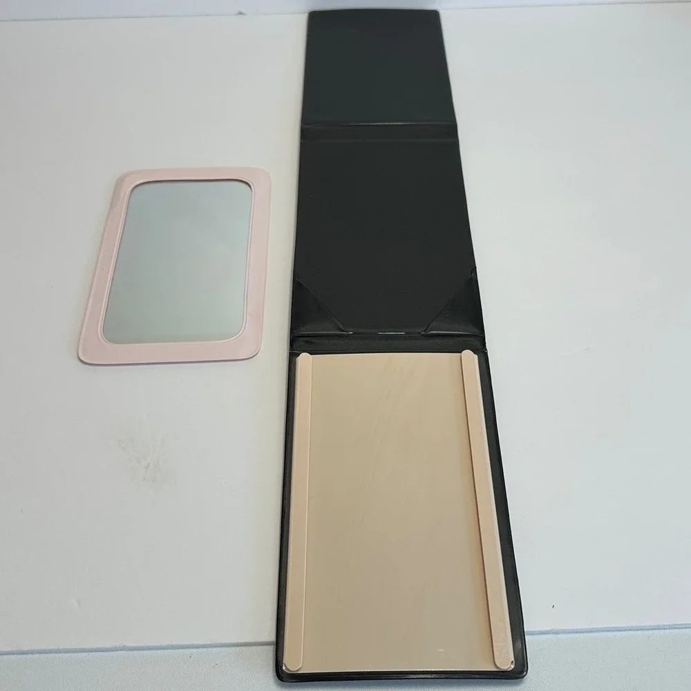 Lot‎ of 5 Mary Kay Tri-Fold Travel Mirror Black Stand Up Compact Portable